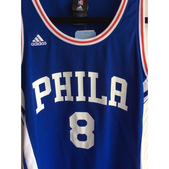 NWT Adidas Philadelphia 76ers Okafor Jersey - Size M - Picture 2 of 8
